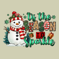 Tis The Season To Sparkle Snowman Heavy Core Tee | Teevron