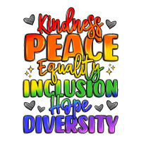 Inspirational Words In Rainbow Colors Premium Tee | Teevron