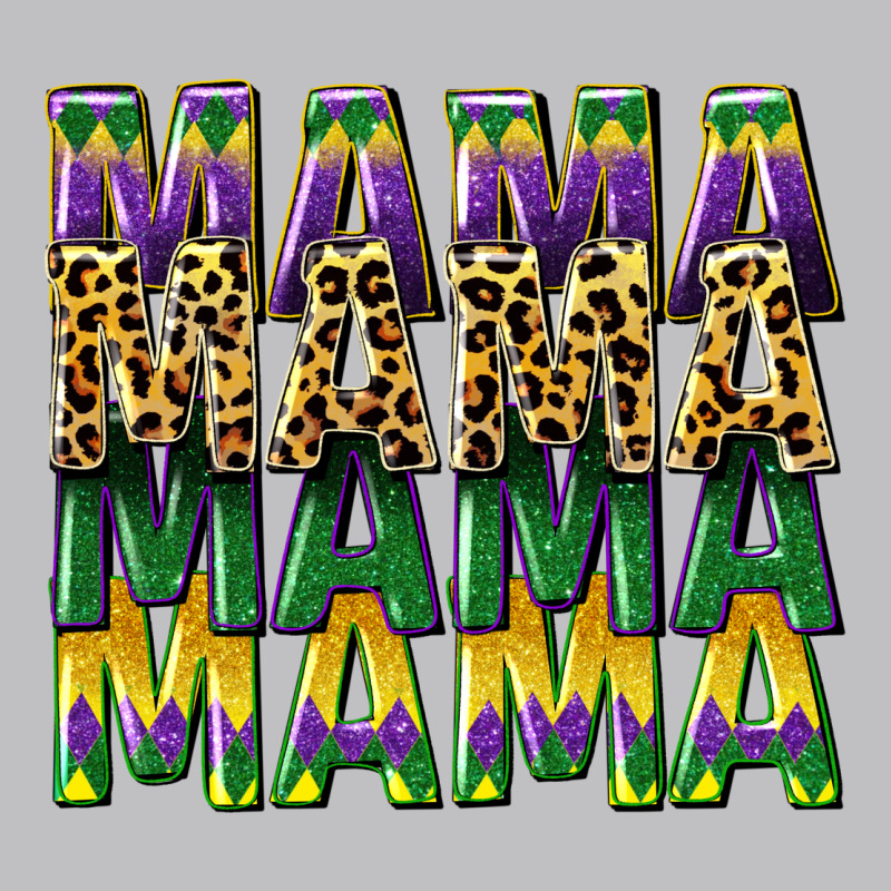 Mama Mardi Gras Long Sleeve Tee by CowGirlArtShop | Teevron