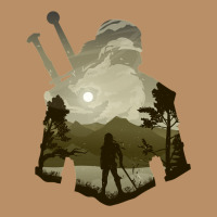 The Witcher Geralt Hero Sword Companion Minima List Illusion Art Vintage Hoodie | Teevron