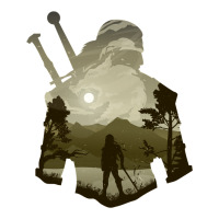 the witcher geralt hero sword companion minima list illusion art | Teevron