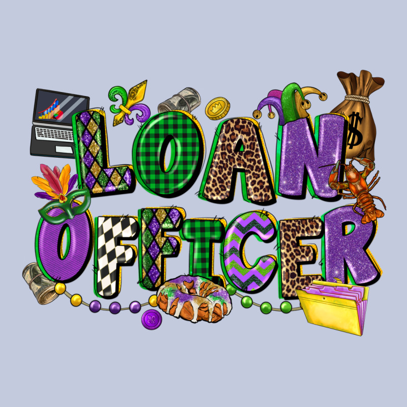 Loan Officer Mardi Gras Cowgirl Long Sleeve Tee by CowGirlArtShop | Teevron