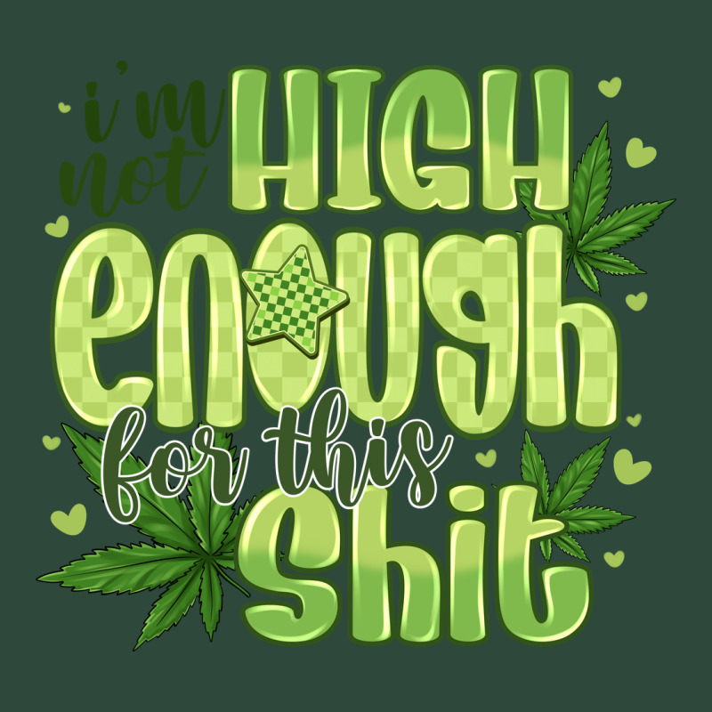 I'm Not High Enough For Zipper Hoodie by CowhideDigitalArt | Teevron