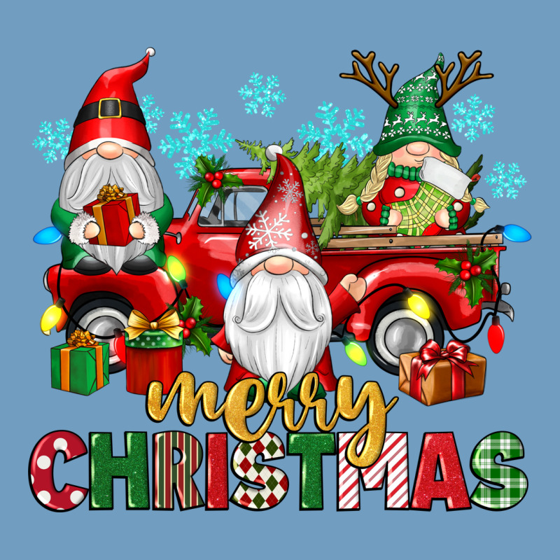Merry Christmas Gnome Truck Urban Heavy Tee by texasbilliewilder | Teevron