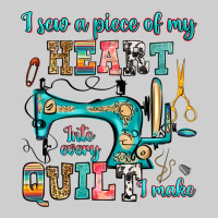 I Sew A Piece Of My Heart Into Every Quilt I Make Premium Tee | Teevron
