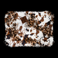Cowhide Leopard Background Ladies Tee | Teevron