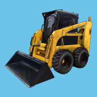 Skid Steer Loader Premium Sweatshirt | Teevron