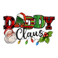 Daddy Claus Santa Christmas lights and holly | Teevron