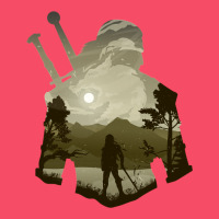 The Witcher Geralt Hero Sword Companion Minima List Illusion Art Premium Sweatshirt | Teevron