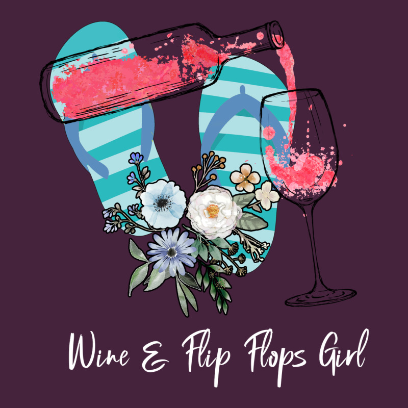Wine Flip Flops Girl Classic Tee by Bettercallsaul | Teevron