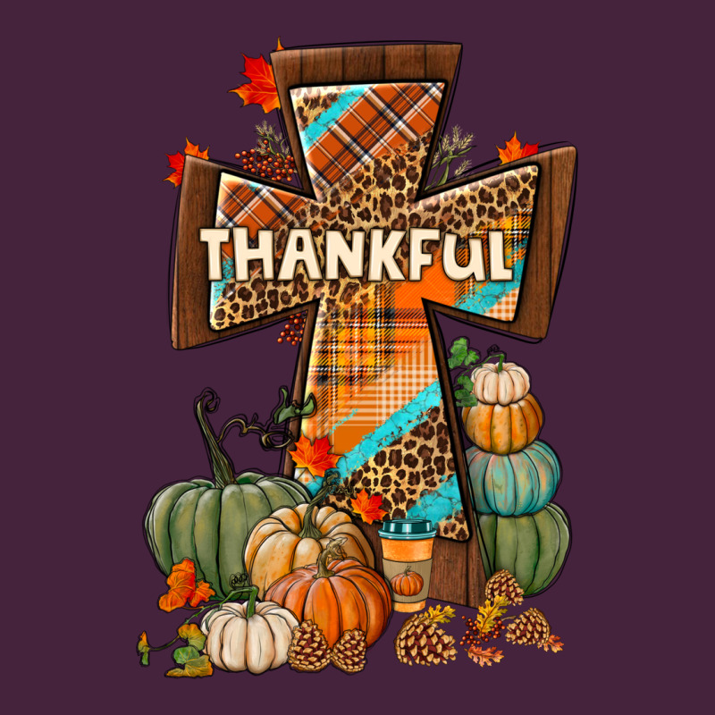 Thankful Fall Cross Premium Tee by BundleAndBundleShop | Teevron