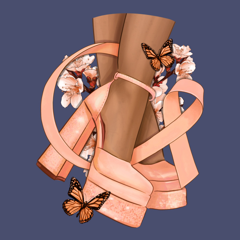 Cancer Diva Peach Ribbon Vintage Tee by NancyCooperArtShop | Teevron