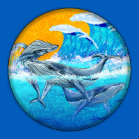 Humpback Whale Urban Hoodie | Teevron