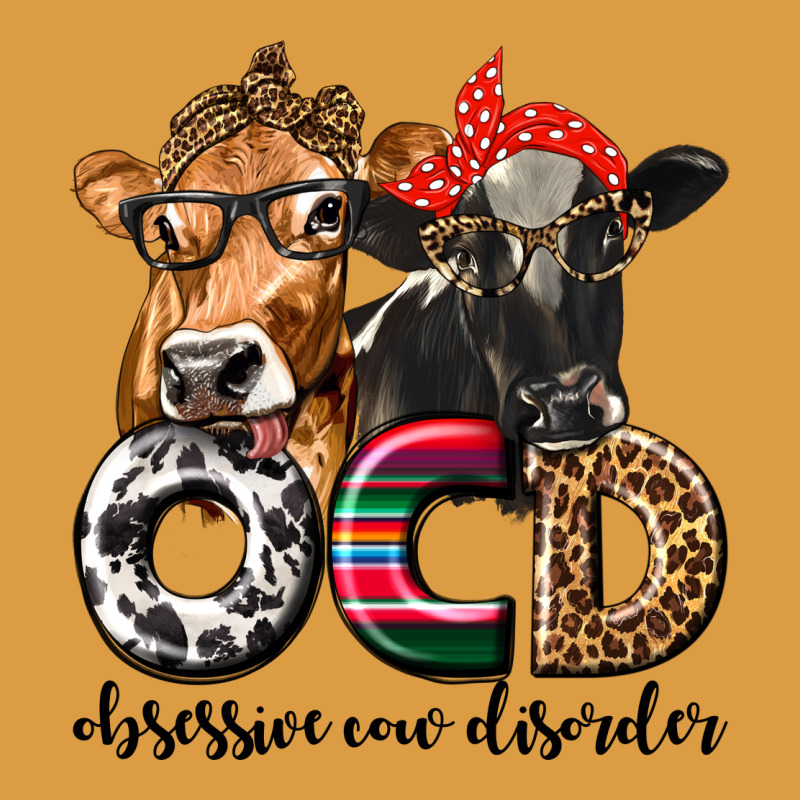 Ocd Obsessive Cow Disorder Urban Heavy Tee by texasbilliewilder | Teevron