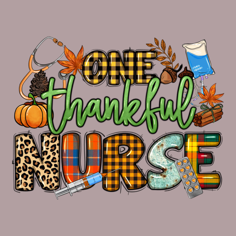 One Thankful Nurse Vintage Hoodie by NancyCooperArtShop | Teevron
