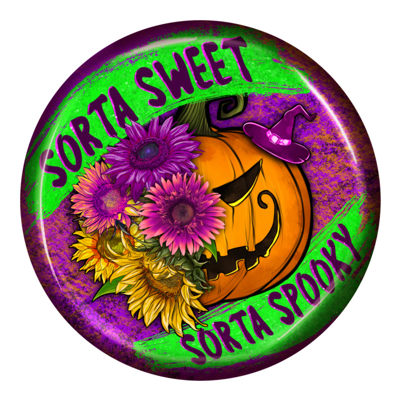 Halloween Round Earrings Premium Tee by BundleAndBundleShop | Teevron