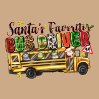 Santas Favorite Bus Driver Vintage Hoodie | Teevron