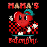 Skater Heart Valentines Day Art Ladies Tee | Teevron