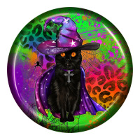 halloween round earrings | Teevron