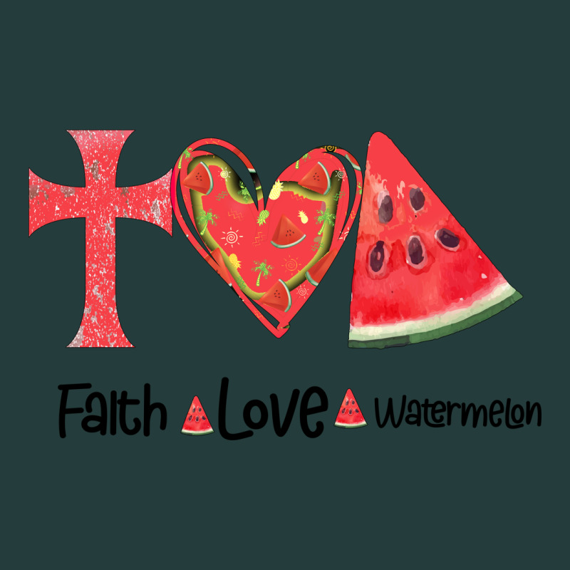 Faith Love Watermelon Classic Tee by Bettercallsaul | Teevron