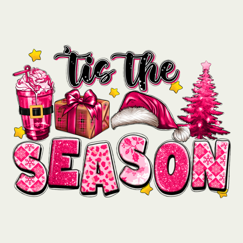 Pink 'tis The Season Christmas Urban Heavy Tee by texasbilliewilder | Teevron