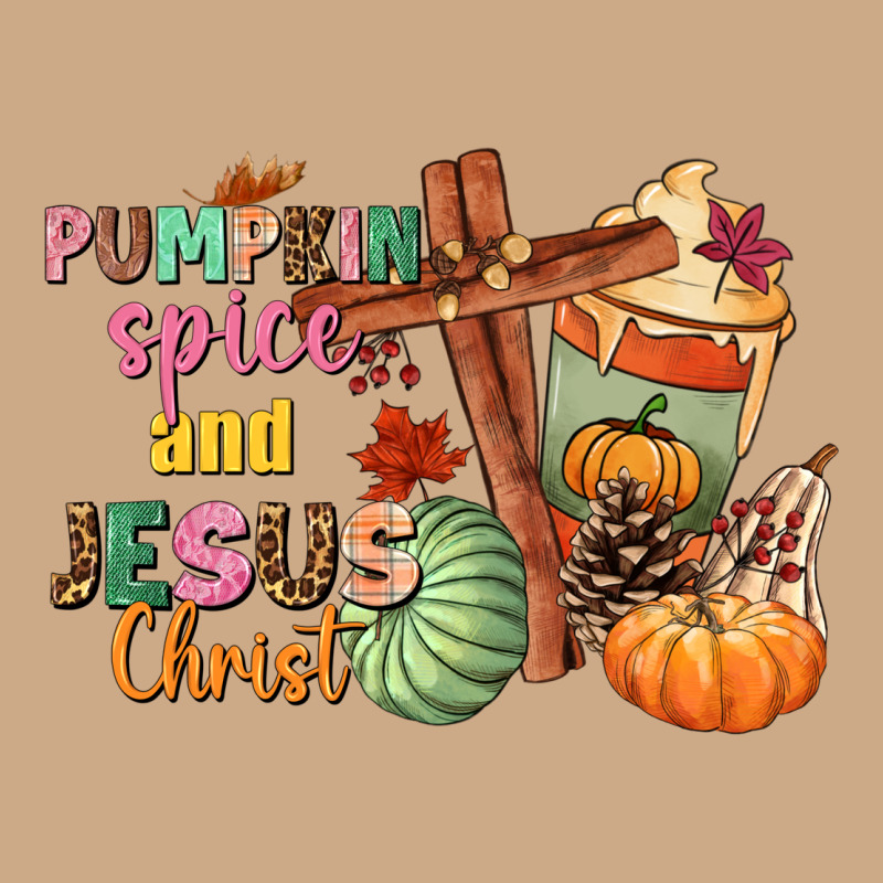Pumpkin Spice And Jesus Christ Vintage Hoodie by NancyCooperArtShop | Teevron
