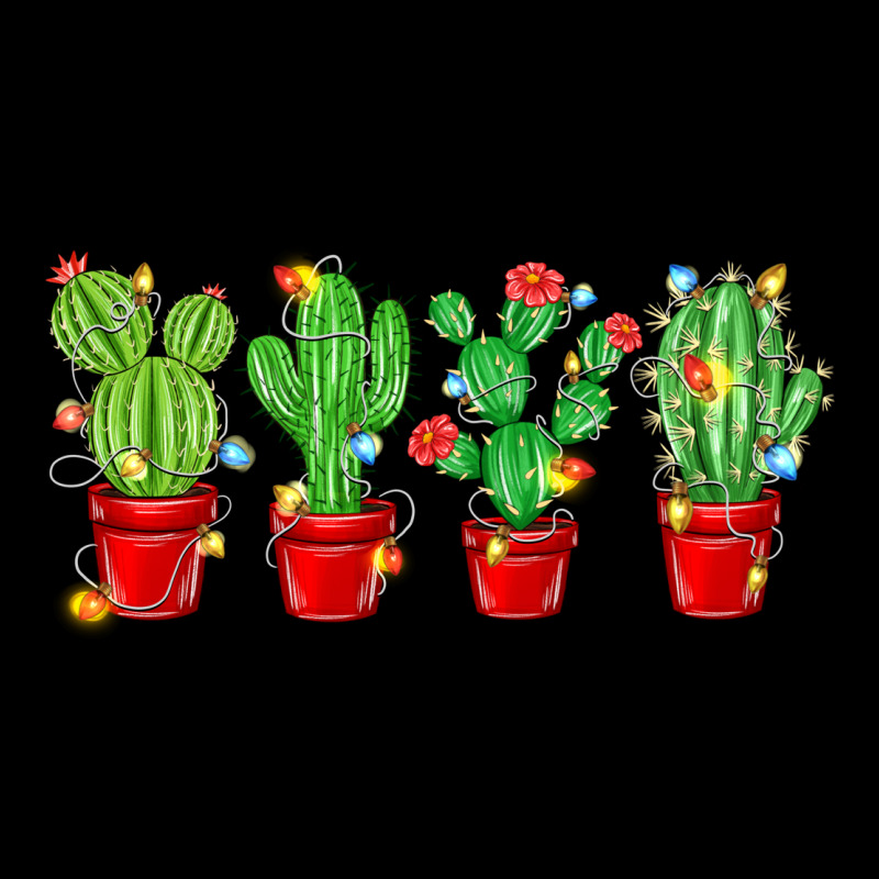 Christmas Cactuses Heavy Core Tee by MaliasSmallBusiness | Teevron
