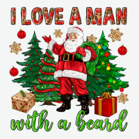 I Love A Man With A Beard Christmas Urban Heavy Tee | Teevron