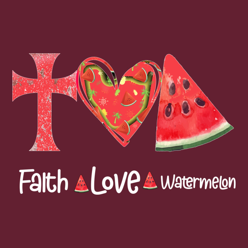 Faith Love Watermelon Classic Tee by Bettercallsaul | Teevron
