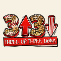 Three Up Three Down Baseball Vintage Tee | Teevron