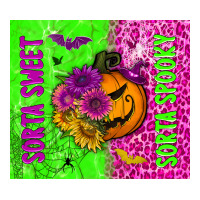 sorta sweet sorta spooky tumbler | Teevron