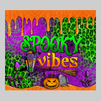 Spooky Vibes Tumbler Premium Tee | Teevron