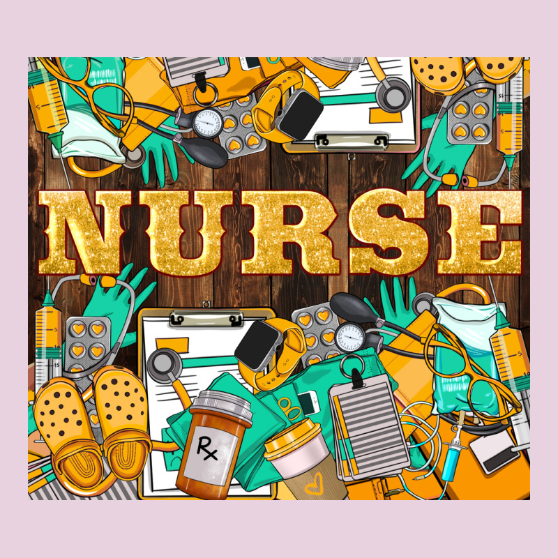 Green And Yellow Nurse Ladies Tee by LillyAllenDesigns | Teevron