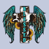 Western Wings Cross Blessed Long Sleeve Tee | Teevron