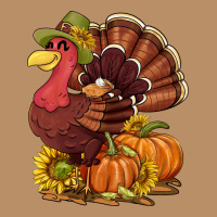 Thanksgiving Turkey With Pumpkin And Sunflower Vintage Hoodie | Teevron