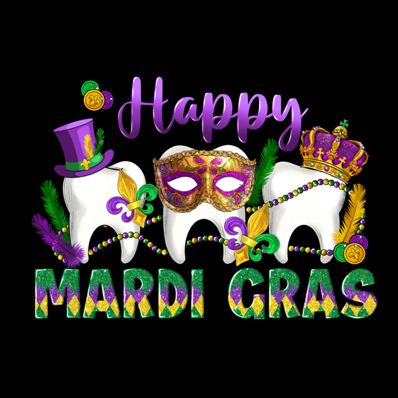 Mardi Gras Celebration With Teeth Ladies Tee by LillyAllenDesigns | Teevron