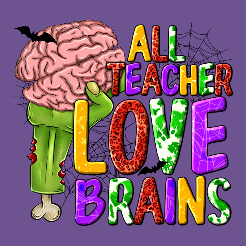 All Teacher Love Brains Vintage Tee by texasbilliewilder | Teevron