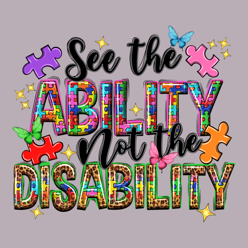See The Ability Not The Disability Vintage Tee by NancyCooperArtShop | Teevron