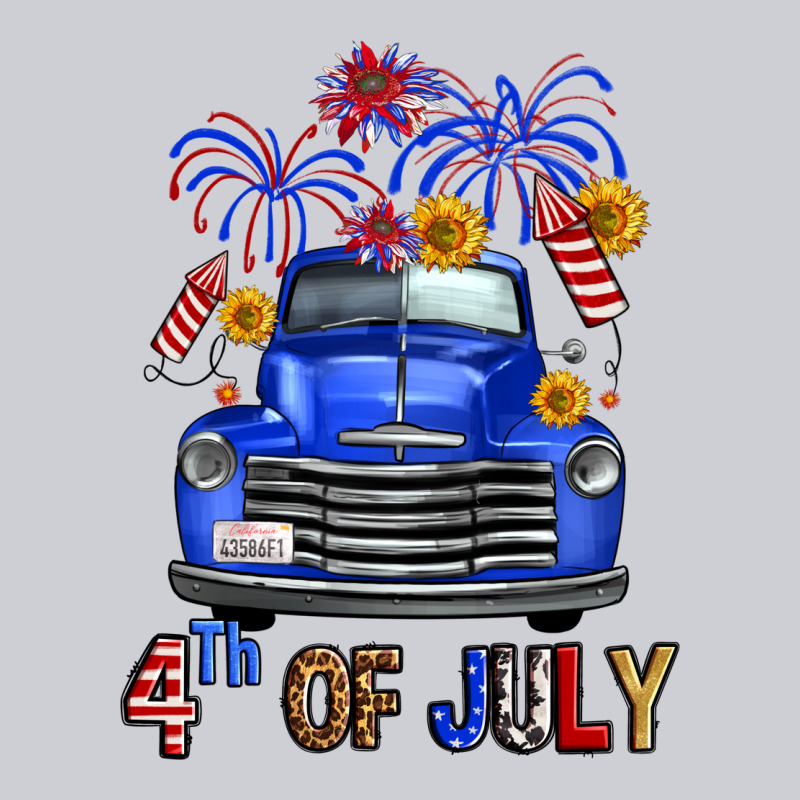 Western Fourth Of July Truck Heavyweight Sweatshirt by FaDigitalArtStudio | Teevron