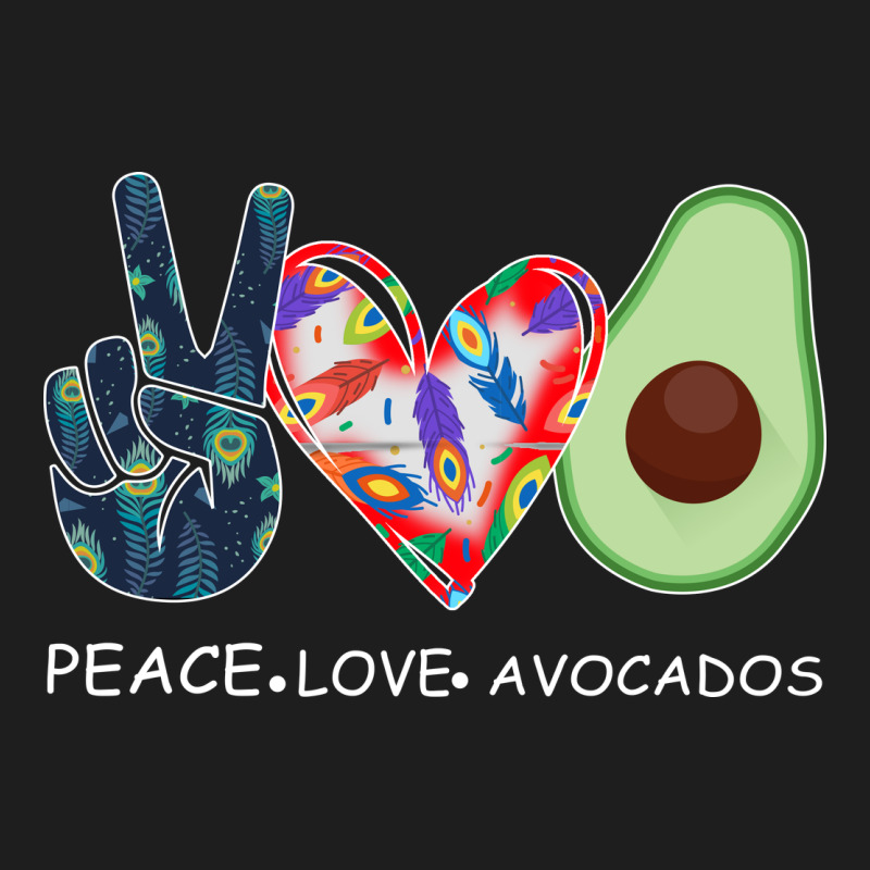 Peace Love Avocados Classic Tee by Bettercallsaul | Teevron