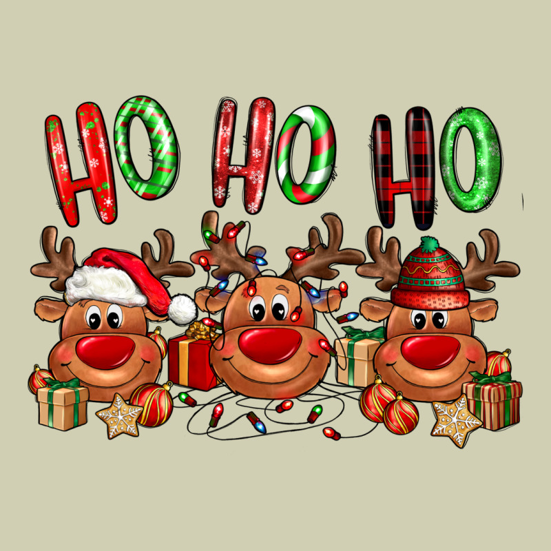 Ho Ho Ho Reindeer Heavy Core Tee by NancyCooperArtShop | Teevron