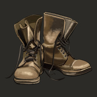 Soldier Veteran Boots Heavy Core Tee | Teevron
