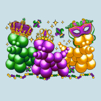 Mardi Gras Bead Dogs Ladies Tee | Teevron