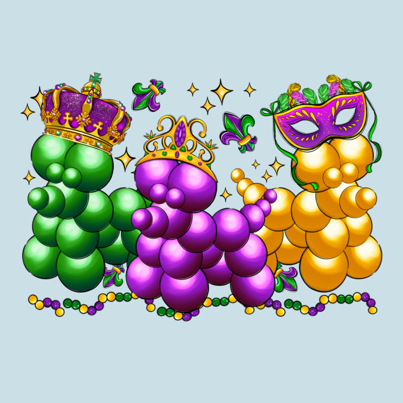 Mardi Gras Bead Dogs Ladies Tee by LillyAllenDesigns | Teevron