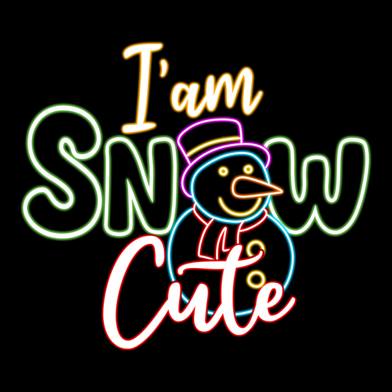 L Am Snow Cute Zipper Hoodie by CowhideDigitalArt | Teevron