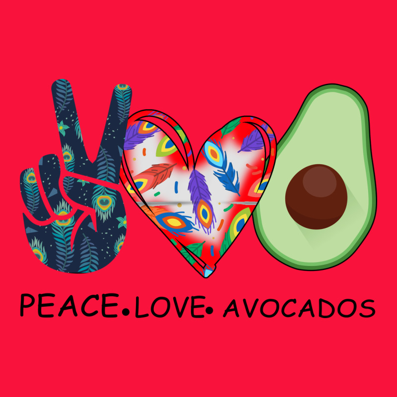 Peace Love Avocados Classic Tee by Bettercallsaul | Teevron