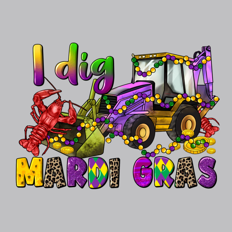 I Dig Mardi Gras Long Sleeve Tee by CowGirlArtShop | Teevron