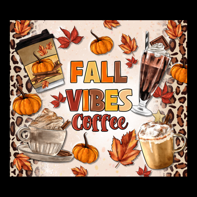 Fall Vibes Coffee Heavy Core Tee by MaliasSmallBusiness | Teevron