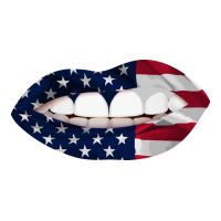 Lips American Flag Classic Tee | Teevron