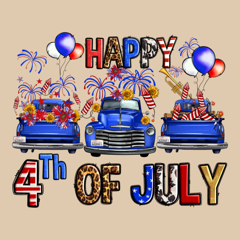 Western Truck Hello Fourth Of July America Heavyweight Sweatshirt by FaDigitalArtStudio | Teevron